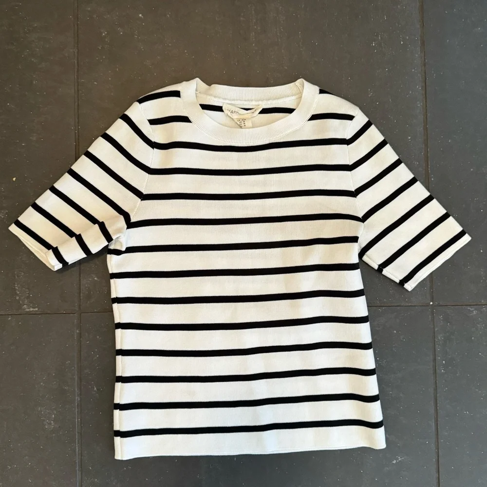 Striped basic tee - Picture 1 of 2